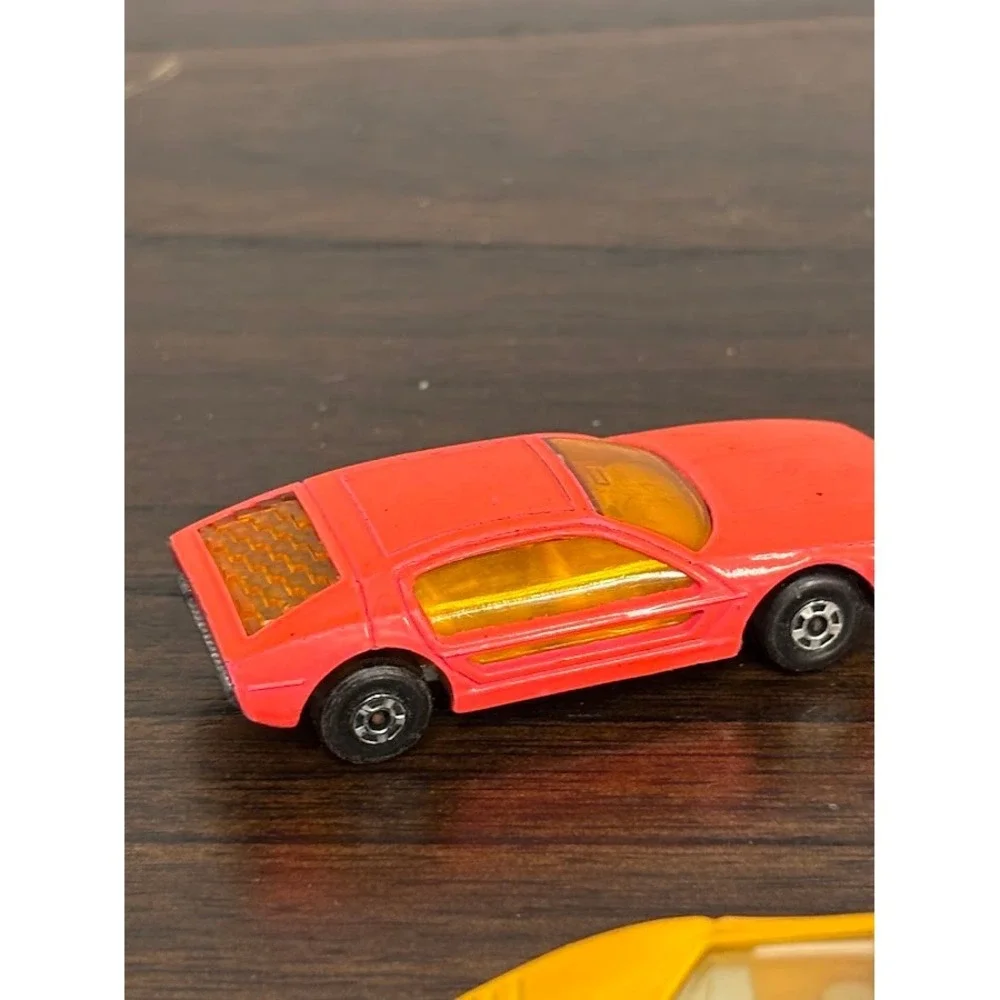 Vintage Matchbox Lamborghini Lot Countach LP 5000S 1985 & Marzal 1969 Diecast
